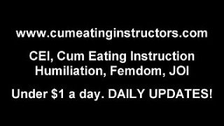 [Your Own Cum, Cum Like, Cum] Eat Your Own Cum After A Good Boy CEI